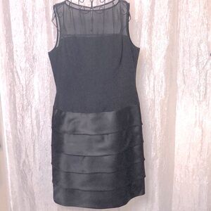 RICKIE FREEMAN 100% silk dress